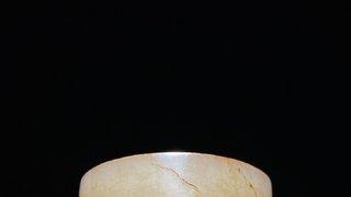 白玉|清乾隆 和田玉籽料白玉 福禄骈臻 扳指