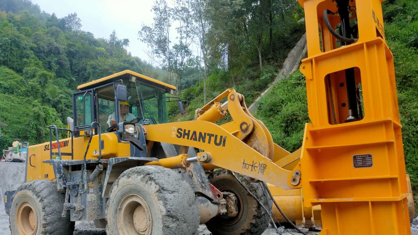 铲车改装打夯机施工工艺？铲车改装打夯机适合做检测设备吗