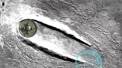 探索发现：火星发现外星人UFO飞碟坠毁痕迹？