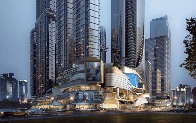 福田67万平大城，金地旧改最新效果图曝光