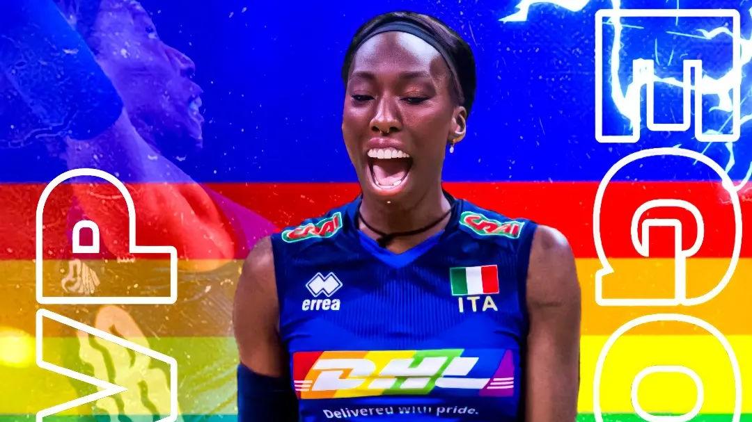 意大利队|世界女排联赛冠军战意大利3: 0技术统计&2022VNL最佳阵容！
