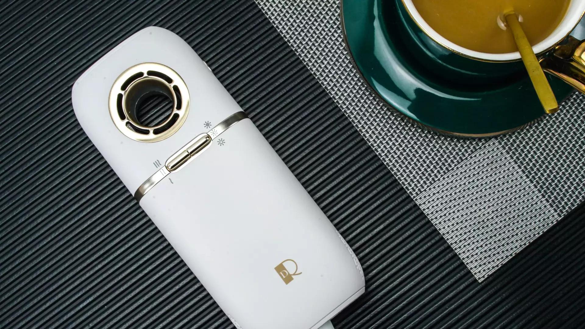 华为p20|小巧便携还能养护头发。这款DR-P20便携迷你吹风机真给力