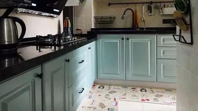 58平米小户型，装修成田园风的设计超好看，色彩搭配出众