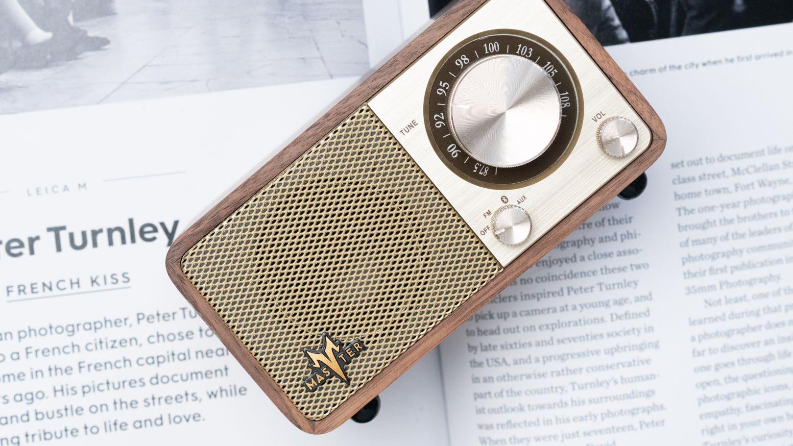 音箱|文艺青年入门首选！山进Master M1实木蓝牙小音箱体验测评