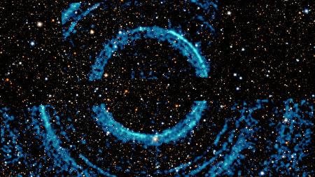 黑洞外面有一圈圈同心环的结构 美国宇航局科学家尚不清楚为什么出现这样的结构