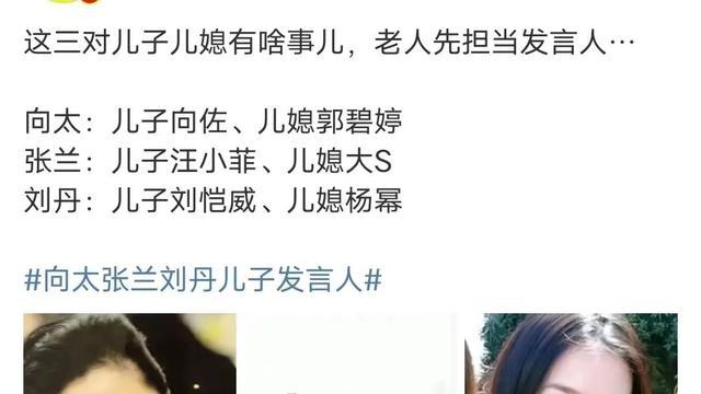 张兰|向太张兰刘丹儿子发言人：富二代和一代的婚姻症结在哪？