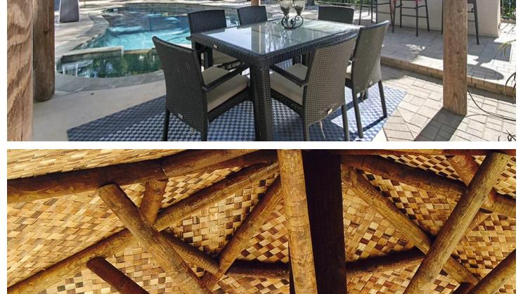 传统凉席人人嫌，没想到国外业主当宝，铺天花板上做装饰，想不通