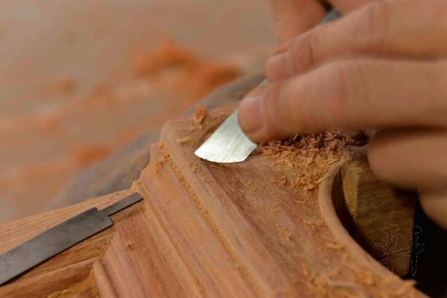 红木家具刮磨工艺--毫厘之间的艺术