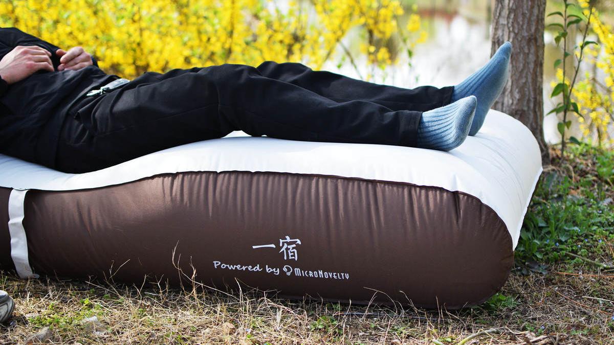 |有品新品：一宿PS1自动充气床，百秒即享用