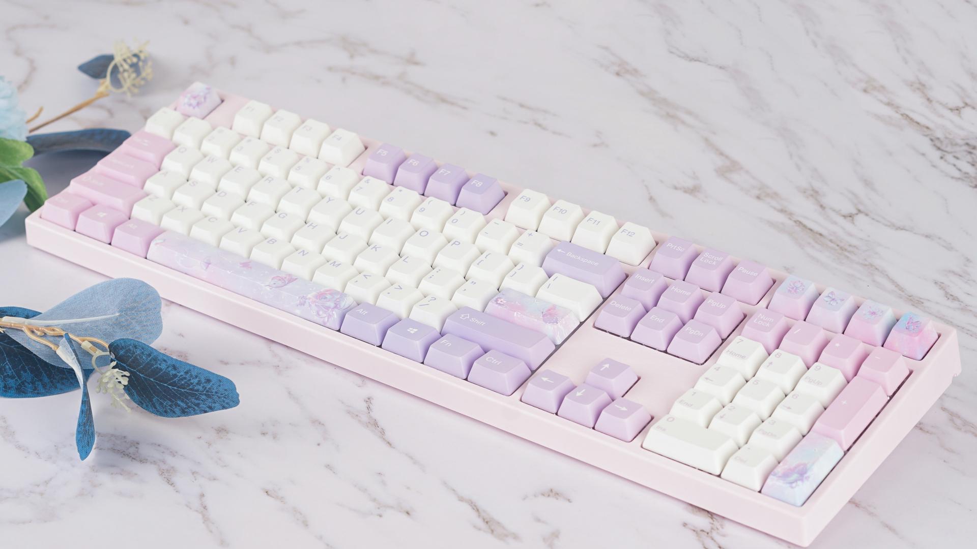 机械键盘|高颜值键盘首选，Varmilo阿米洛梦蝶108机械键盘体验！