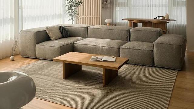 “大横厅”受欢迎不是没有道理的，150㎡通透大气，带孩子也更轻松