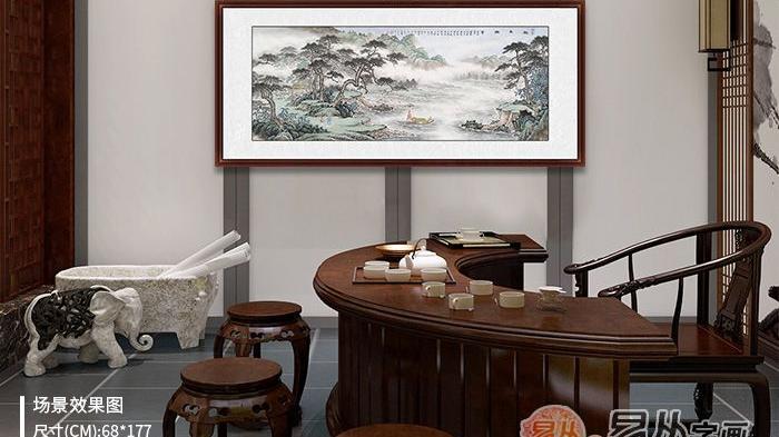 家居装饰 山水画美轮美奂 帮你打造品位家居