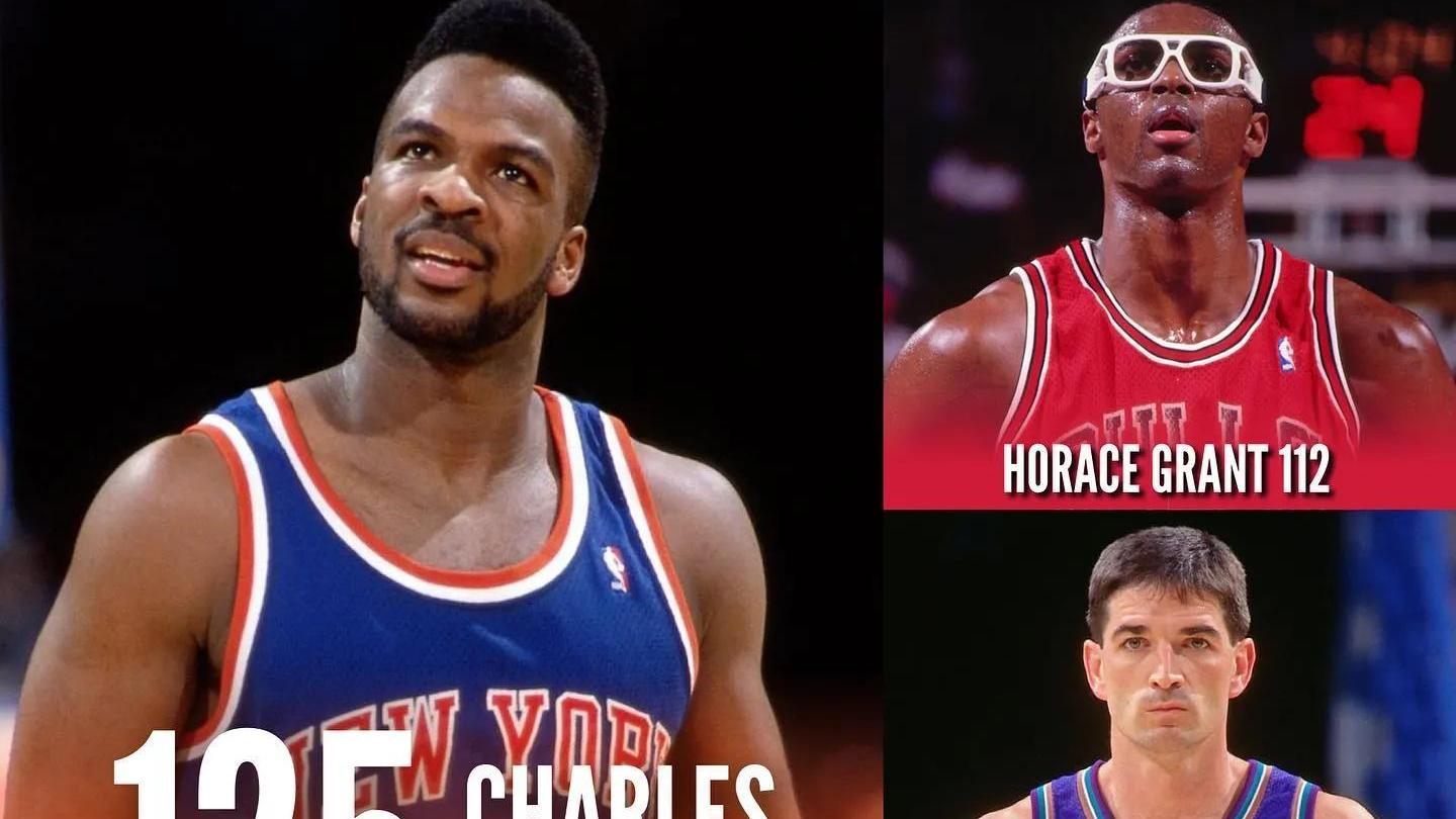 姜堰|美媒列出了单场1到10分里，十个分段中场次最多的前三名球员