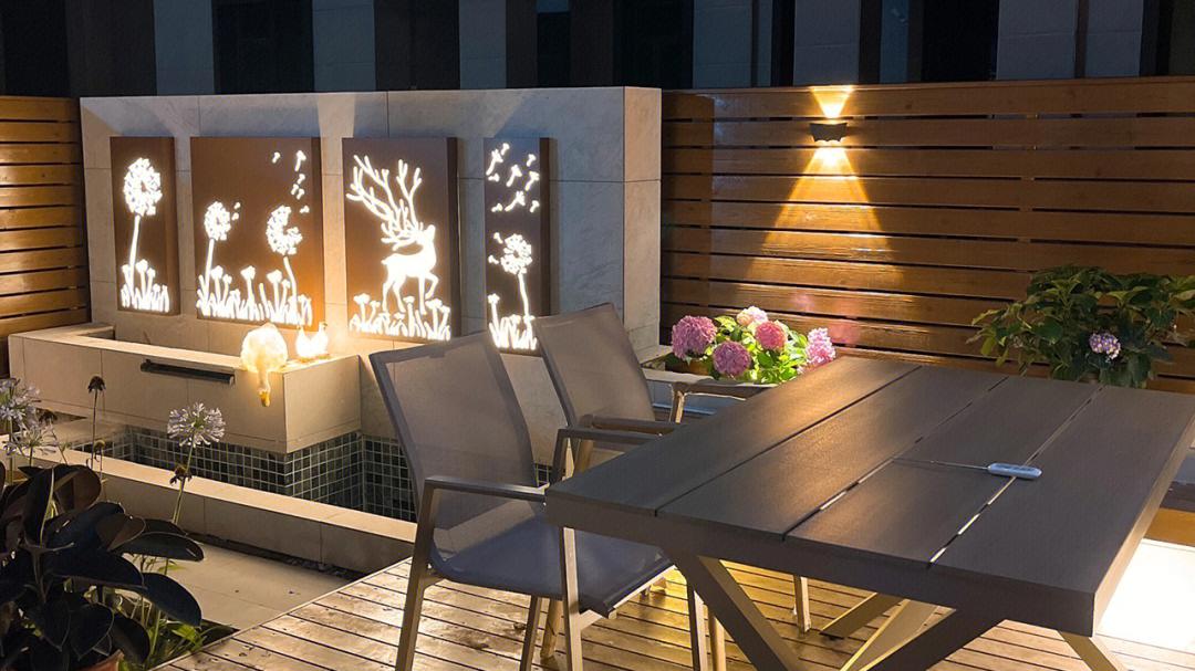 花6万块，打造40㎡一楼小院，鱼池 悬浮卡座 休闲平台一个都不少