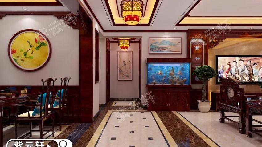 中式风格玄关设计，入户诗情画意，方寸之间皆优雅