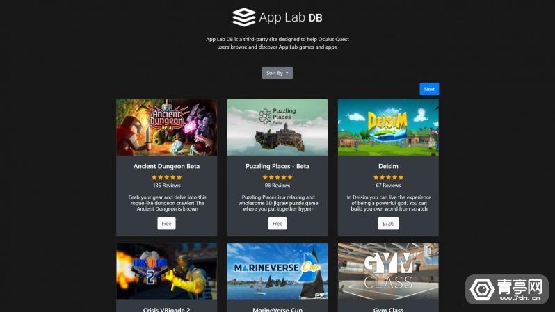 VR|Oculus應用測試平臺App Lab應用達837款，是Quest商店2倍多