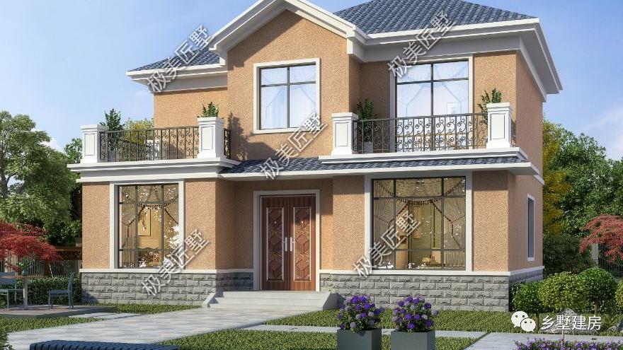 12X10米回头率百分百的别墅，就属这一栋，雅致田园风格谁不爱