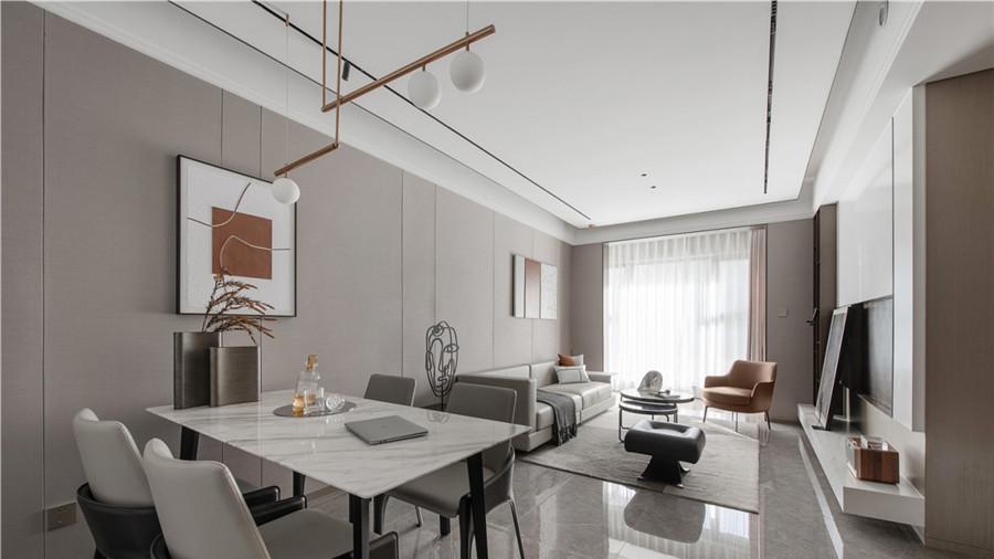 140平极简四居室，全屋配色表面主人拒绝平凡的生活态度