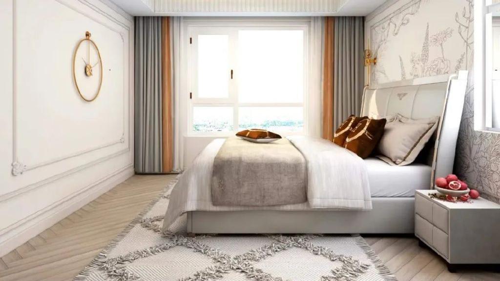 宠老婆！73m2不落灰的法式艺术风，专属妻子浪漫小两居