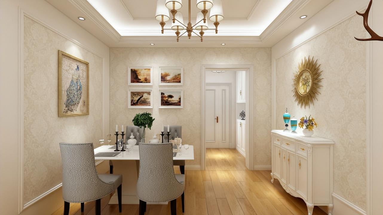 127平简欧风三居室，整屋暖色调提高空间明度，增加温馨感