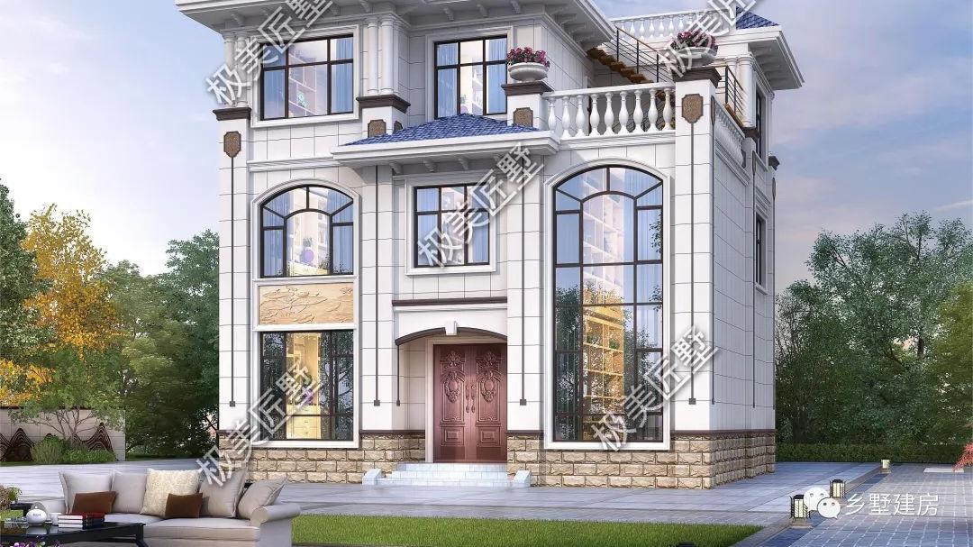 占地110平3层别墅这样建，外观好看居住舒适，看过的都说好