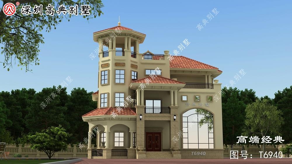 古典|正真适合农村建造的好房子，3款都带有车库，美好的生活向你招手