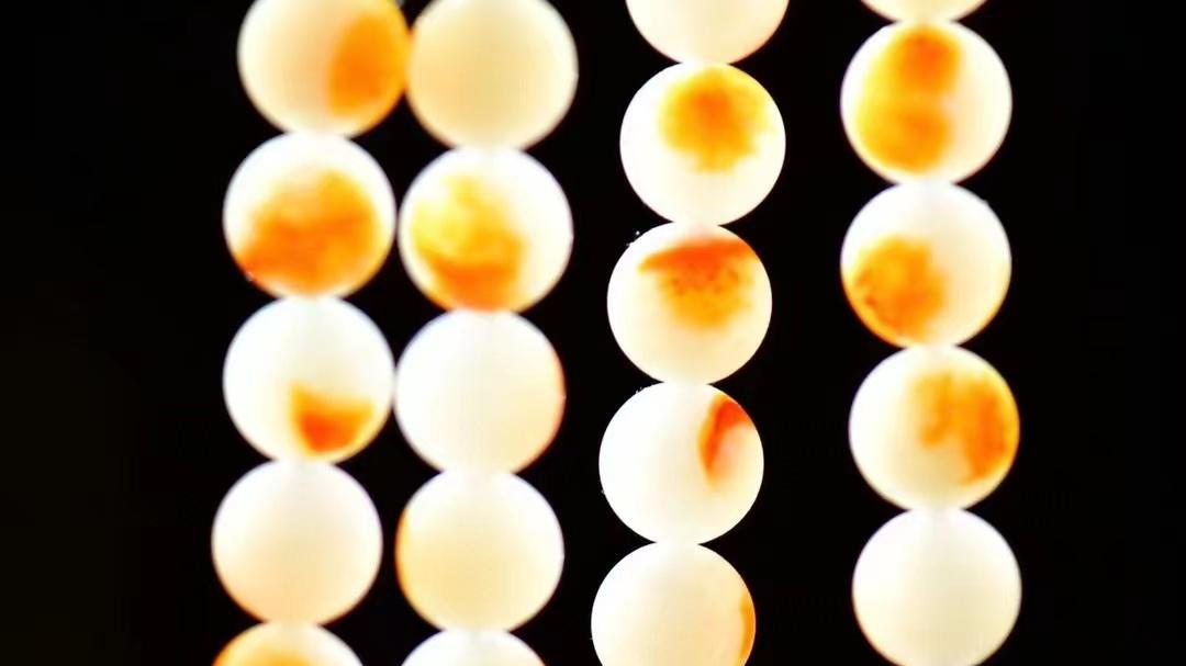 文玩|和田玉籽料项链