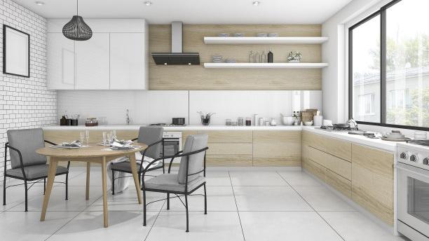 买回来的厨房都是自己装修的，其实它们都有它自身的特点和风格