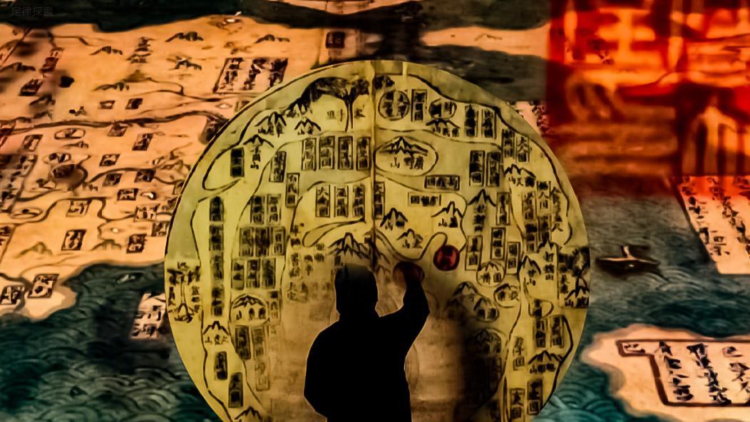 全舆总图来自五百多年前，整个地球的版图完整清晰地被记录了下来
