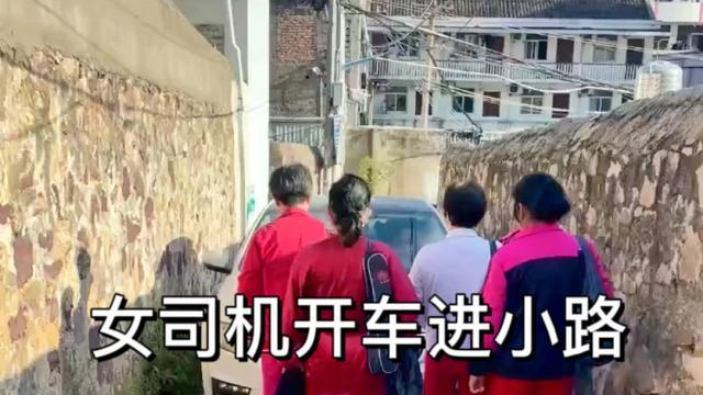 两种女人展开对峙！台州女司机开车进小路遭遇大妈，PK谁会赢？