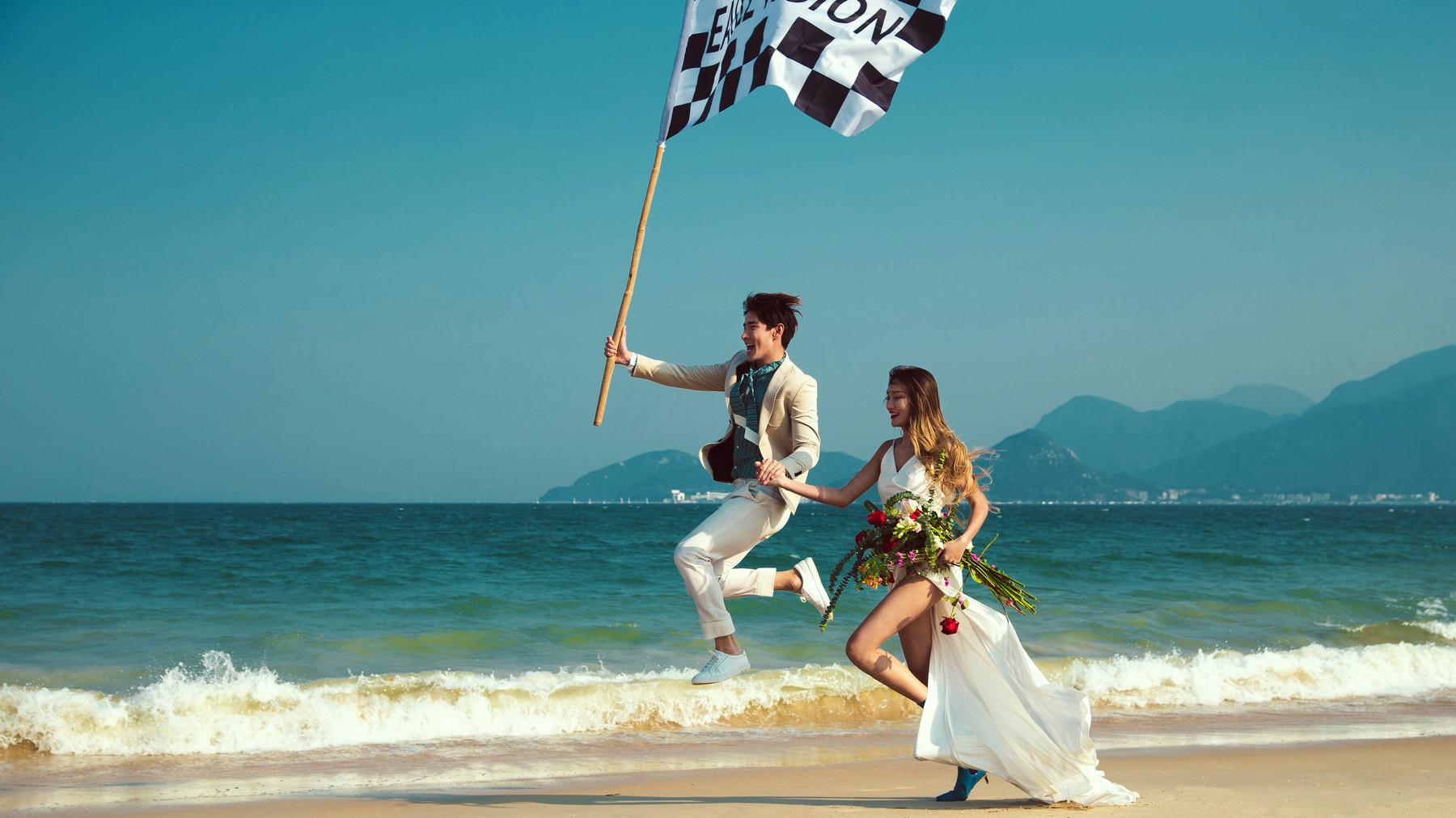 海景婚纱照怎么拍好看又出片？火爆朋友圈的4种海景风格收藏不亏