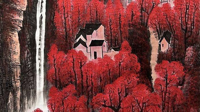 客厅壁画 如何拯救空白墙壁 你需要一幅名家山水画