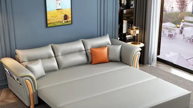 传统沙发不兴了！新式“折叠沙发一出”，整洁美观省空间，太高级了