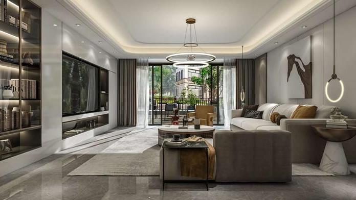 广州增城别墅装修设计案例-有爱人相伴就是家