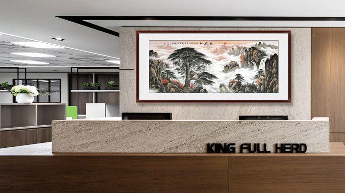 办公室|企业办公室挂什么 石荣禄最新山水作品 办公软装品味挂画