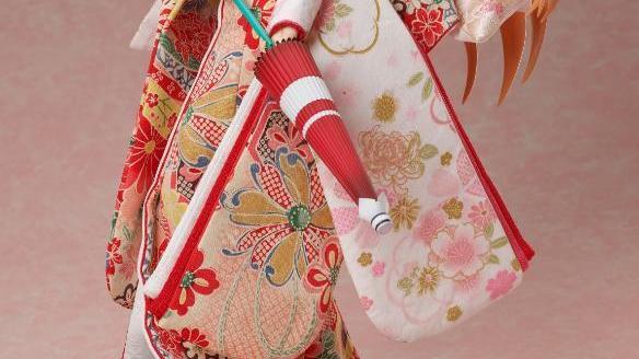 |刀剑神域：入手成本上万的亚丝娜日本人偶一身和服顶六个本体