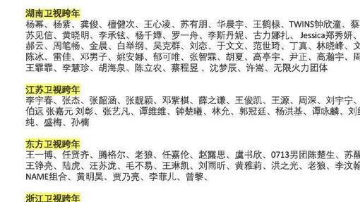 跨年|四大卫视跨年全总结：江苏歌手狂欢，湖南流量聚集，浙江主打跑男