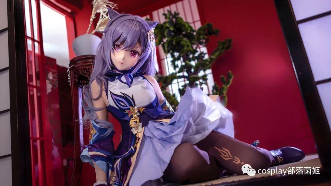 |cos：原神霆霓快雨-刻晴cos正片@乃子