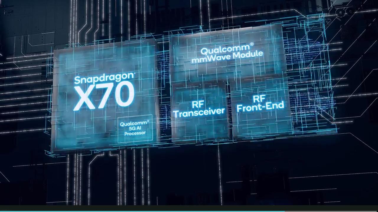 高通|高通秀肌肉：不但有骁龙X70 5G基带，Wi-Fi 7商用方案也来了