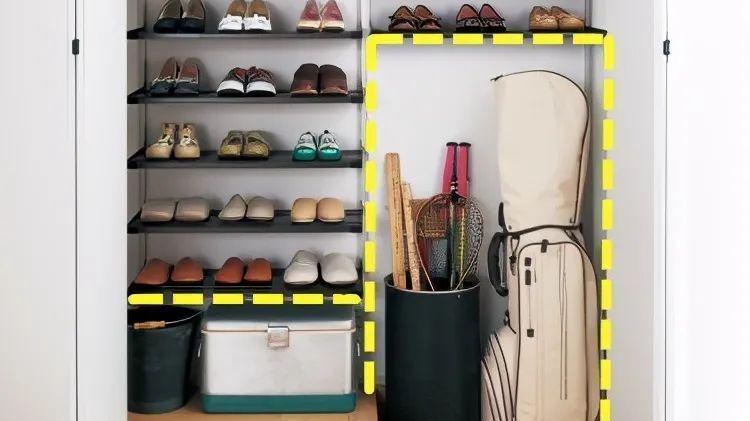 别搞错了，日本玄关真正好用的并非下沉，而是做地台外延25公分