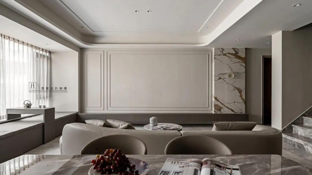 厚榭作品：家是心灵的岛屿丨169㎡混搭风