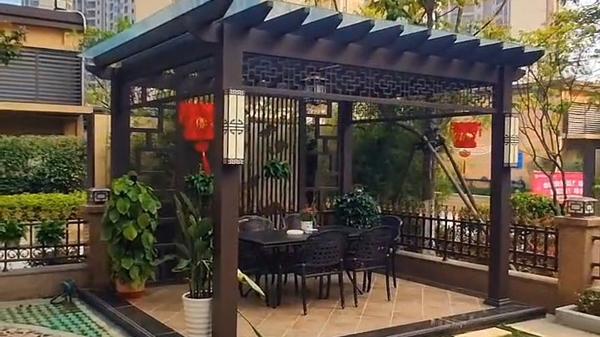 铝合金凉亭不仅提升了庭院气质，还为你的生活带来了价值