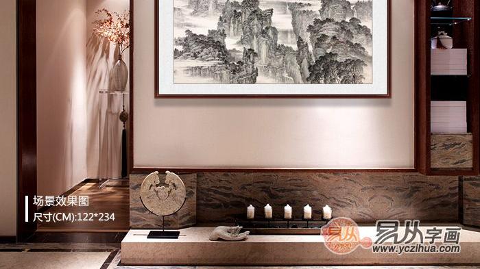 客厅装饰画怎么选 凸显格局的大气场挂画这样选