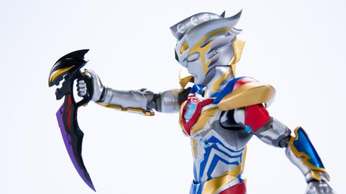 手办|泽塔奥特曼德尔塔天爪SHF手办实物详解 欧斯超人可不是刀架子