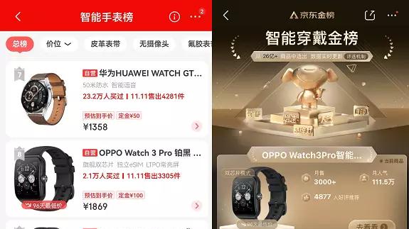苹果|苹果被反超了！双十一国产智能手表太亮眼，这三款值得闭眼入