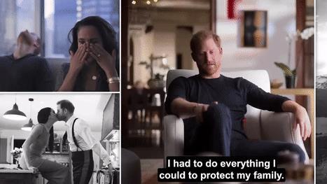 预告片|哈里梅根发布重磅预告片，许多私密黑白照片，王室新攻击开始了