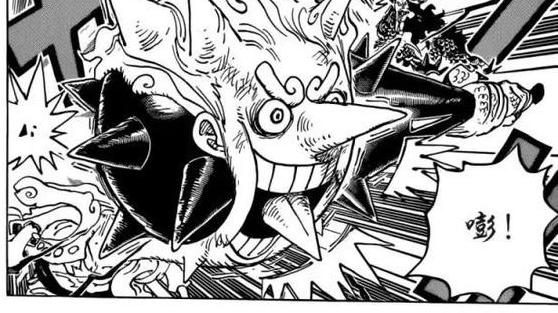 路飞|海贼王1045话汉化，路飞展现五档完美战力，凯多被一拳放倒