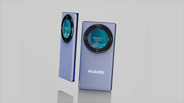 华为mate|华为Mate50Pro渲染图：独有专利成王炸，大副屏给iPhone13上一课