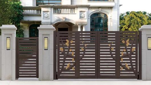 武汉别墅铝艺大门尺寸怎么定？什么尺寸更好看？