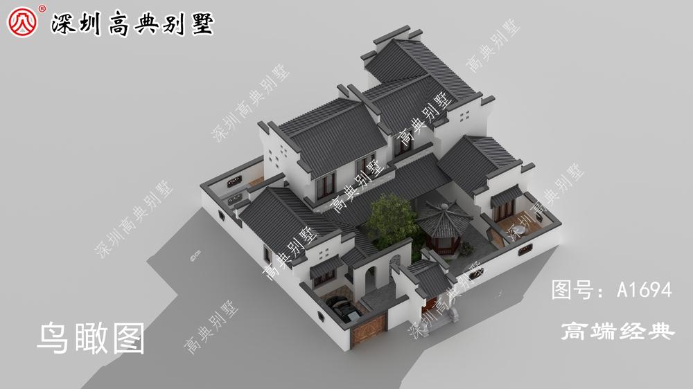 河南|中式庭院别墅贴近自然，符合中国美学，享受古典美的生活